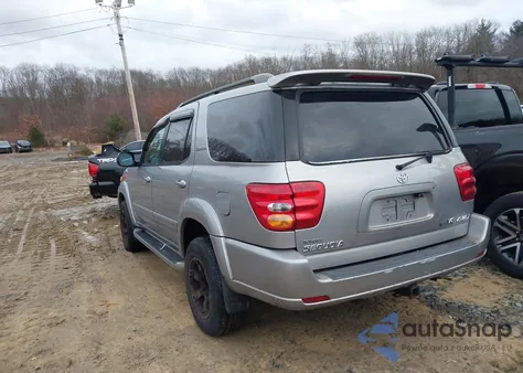 2004 Toyota Sequoia Limited V8 from USA, damaged, VIN 5TDBT48A44S219454